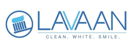 LAVAAN CLEAN. WHITE. SMILE. trademark