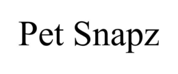 PET SNAPZ trademark