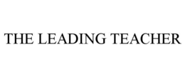 THE LEADING TEACHER trademark