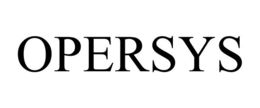 OPERSYS trademark