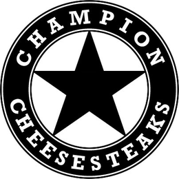 CHAMPION CHEESESTEAKS trademark