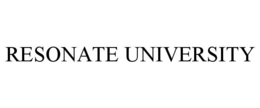 RESONATE UNIVERSITY trademark