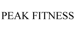 PEAK FITNESS trademark