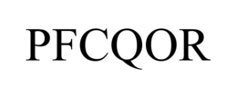 PFCQOR trademark