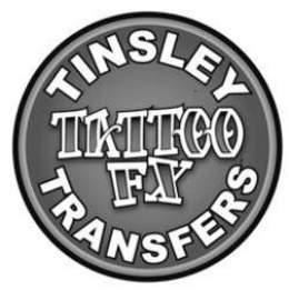 TINSLEY TRANSFERS TATTOO FX trademark