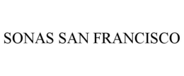 SONAS SAN FRANCISCO trademark