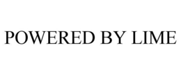 POWERED BY LIME trademark