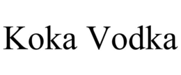 KOKA VODKA trademark
