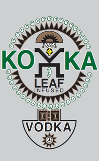 KOKA LEAF INFUSED VODKA trademark