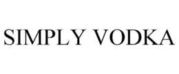 SIMPLY VODKA trademark