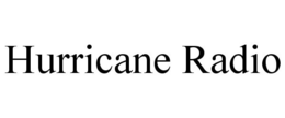 HURRICANE RADIO trademark