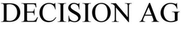 DECISION AG trademark