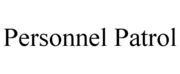 PERSONNEL PATROL trademark