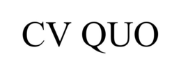 CV QUO trademark