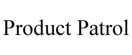 PRODUCT PATROL trademark