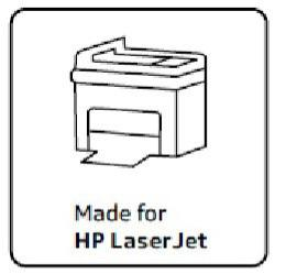 MADE FOR HP LASERJET trademark