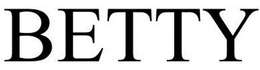 BETTY trademark