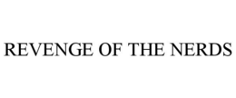 REVENGE OF THE NERDS trademark