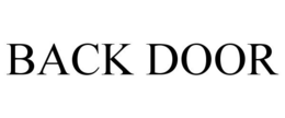 BACK DOOR trademark