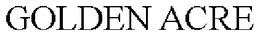 GOLDEN ACRE trademark