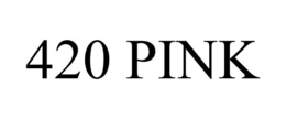 420 PINK trademark