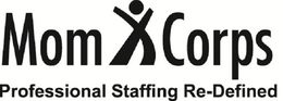 MOM CORPS PROFESSIONAL STAFFING RE-DEFINED trademark