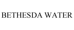BETHESDA WATER trademark