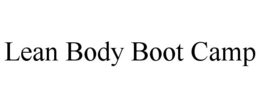 LEAN BODY BOOT CAMP trademark
