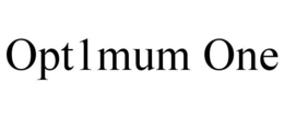 OPT1MUM ONE trademark