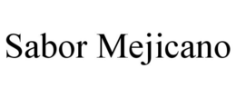 SABOR MEJICANO trademark