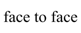 FACE TO FACE trademark