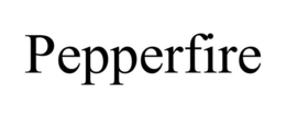 PEPPERFIRE trademark