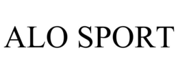 ALO SPORT trademark
