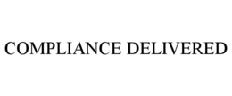 COMPLIANCE DELIVERED trademark