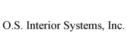 O.S. INTERIOR SYSTEMS, INC. trademark