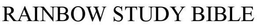 RAINBOW STUDY BIBLE trademark