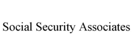 SOCIAL SECURITY ASSOCIATES trademark