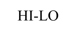 HI-LO trademark
