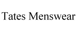 TATES MENSWEAR trademark