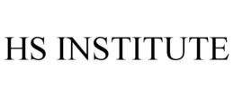 HS INSTITUTE trademark