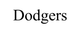DODGERS trademark