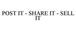 POST IT - SHARE IT - SELL IT trademark