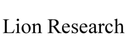 LION RESEARCH trademark