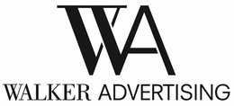 WA WALKER ADVERTISING trademark