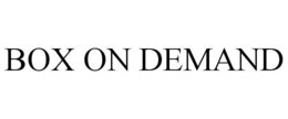 BOX ON DEMAND trademark
