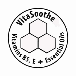 VITASOOTHE VITAMINS B5, E + ESSENTIAL OILS trademark