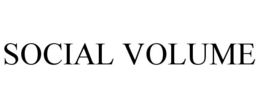 SOCIAL VOLUME trademark