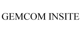 GEMCOM INSITE trademark