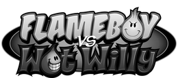 FLAMEBOY VS WET WILLY trademark