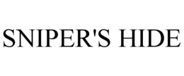 SNIPER'S HIDE trademark